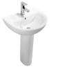 Chậu lavabo treo tường kèm chân dài KB-C011