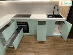 [Dự án số 9] Anh Sơn - Ocean Park - Bài trí nội trí nội thất cho các gian bếp có diện tích nhỏ