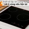 Bếp từ âm 3 vùng nấu Electrolux E6203IOK