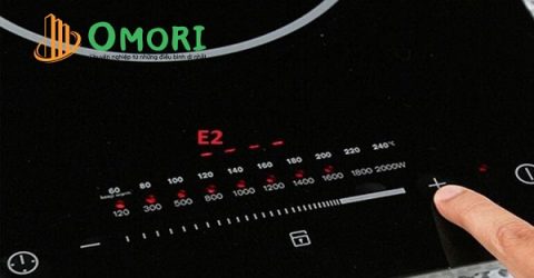 bếp hồng ngoại báo lỗi E2