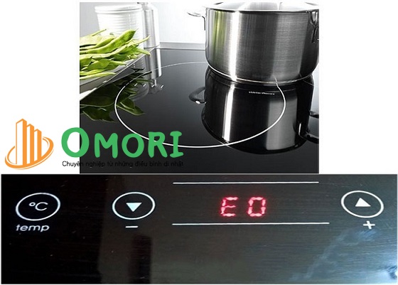 bếp từ báo lỗi e0