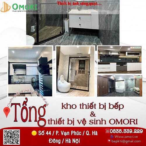 Cửa hàng thiết bị vệ sinh uy tín tại Hà Nội – Omori.vn