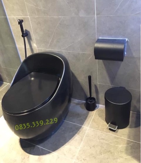Bồn cầu 1 khối KB-R22 BLACK