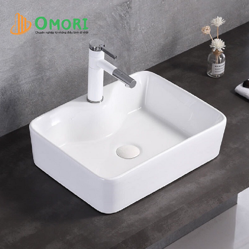 Chậu lavabo đặt bàn đá nổi KB-8170K