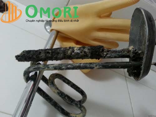 Thanh đốt bị hỏng