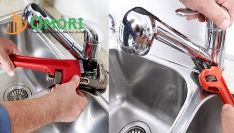 cách sửa vòi nước bồn rửa mặt