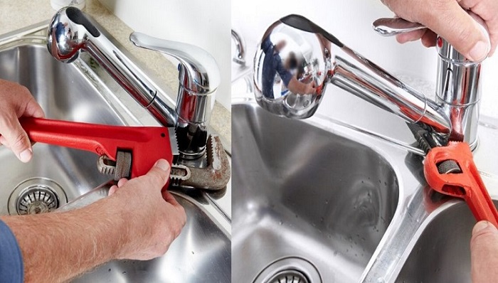 cách thay vòi nước bồn rửa mặt