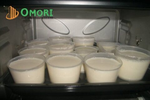 cách ủ sữa chua bằng lò nướng