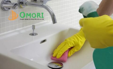 cách vệ sinh bồn rửa mặt