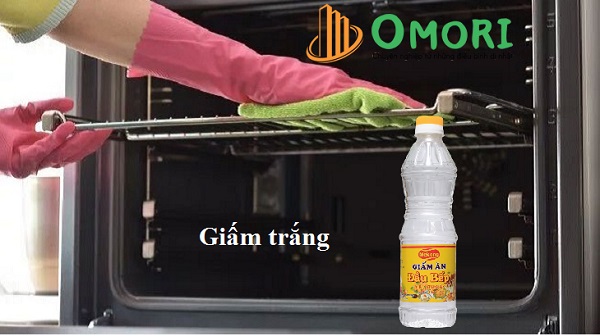 Cách vệ sinh lò nướng bằng giấm trắng
