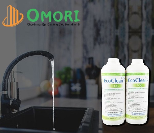 Dùng dung dịch thông tắc bồn rửa bát