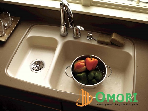 chậu rửa bát bằng đá có tốt không