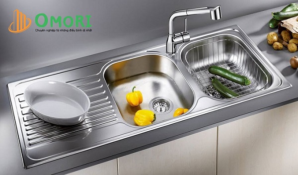 chậu rửa bát inox