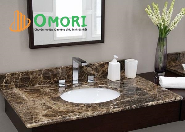 mẫu chậu rửa mặt bàn đá đẹp