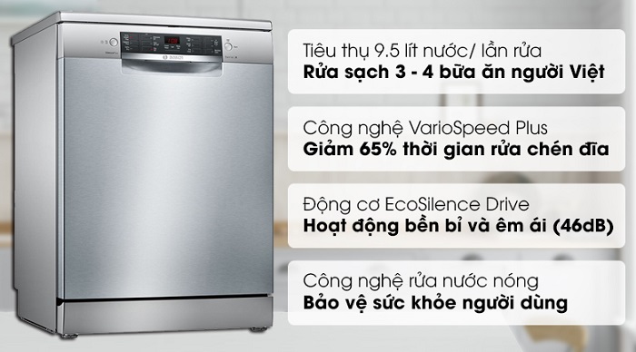 máy rửa bát bosch có tốt không