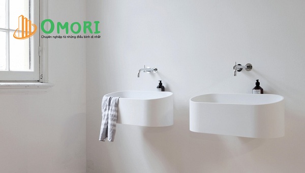 ưu, nhược điểm của chậu rửa mặt treo tường