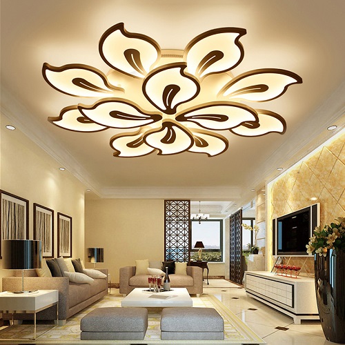 đèn mâm ốp trần