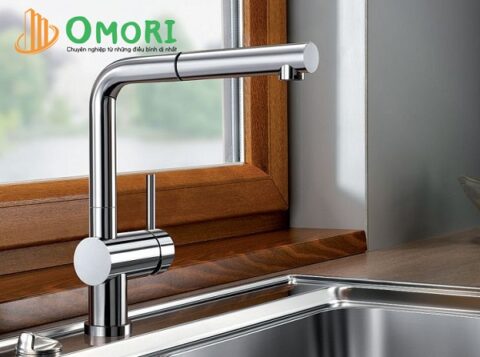 vòi rửa bát nóng lạnh