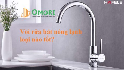 vòi rửa bát nóng lạnh giá rẻ
