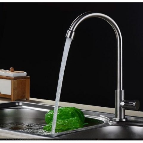 Vòi rửa bát Inax SFV-801S nóng lạnh