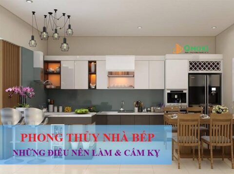 phong thủy nhà bếp