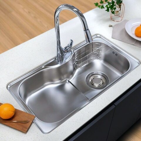 mẫu chậu rửa bát 1 hố Hàn Quốc