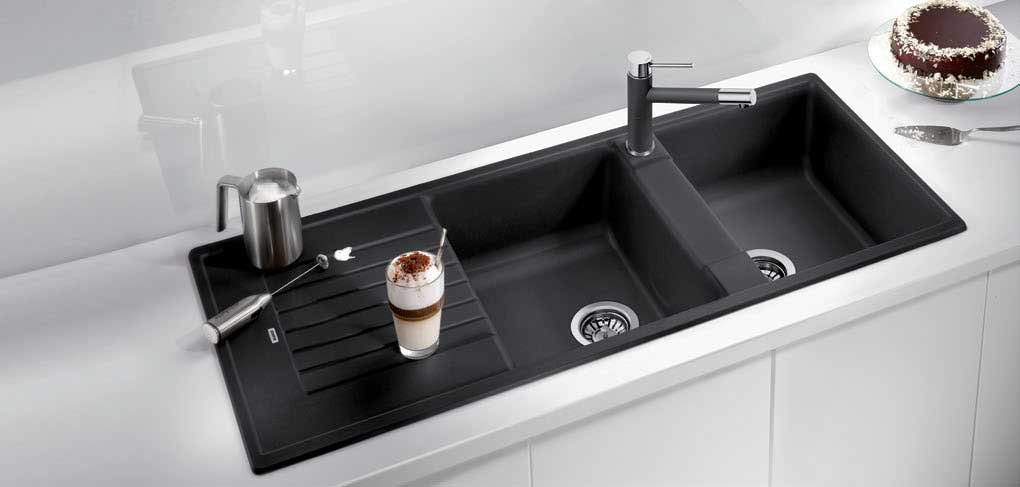 Chậu rửa bát bằng đá Blancozia 8S 