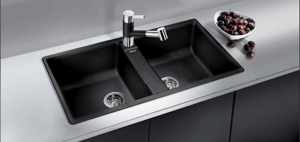 Chậu rửa bát bằng đá Blancozia 9 