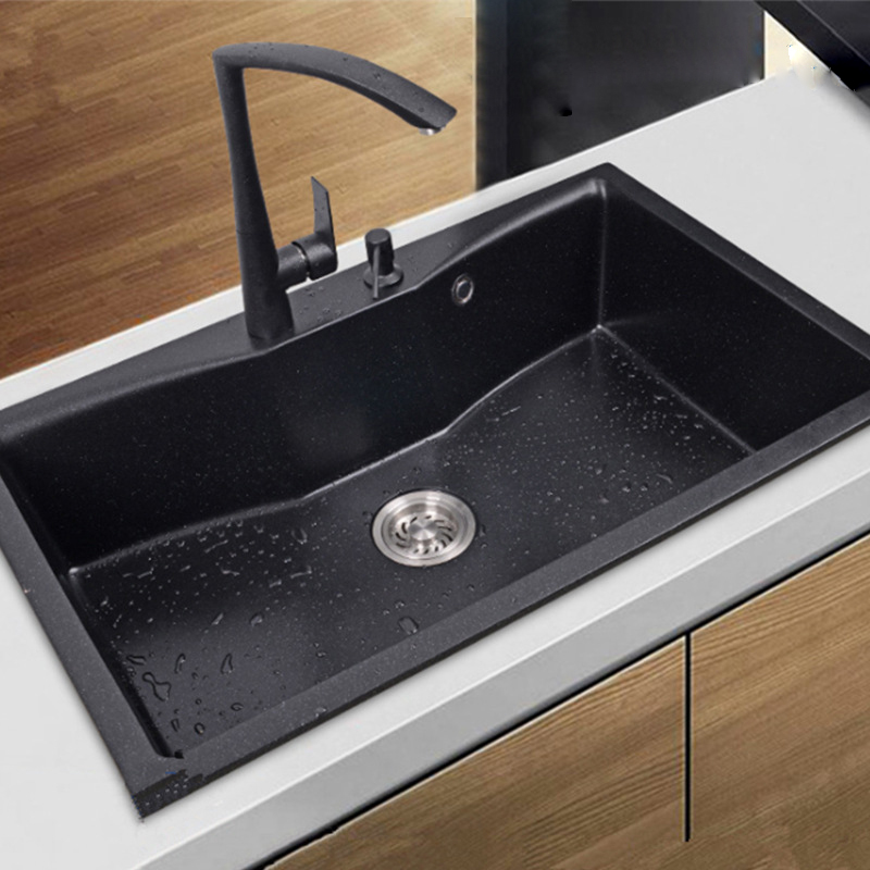 chậu rửa bát một hố bằng đá