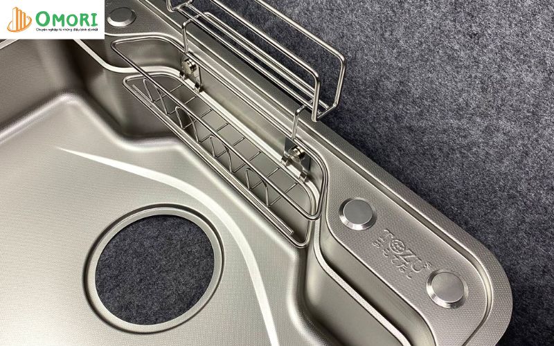 Chậu rửa bát 1 hố inox 304 lòng tròn