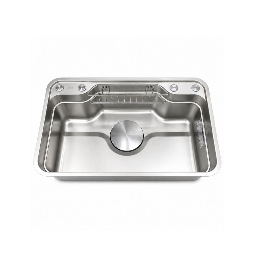 CHẬU RỬA BÁT 1 HỐ O'PULER OP-7548E